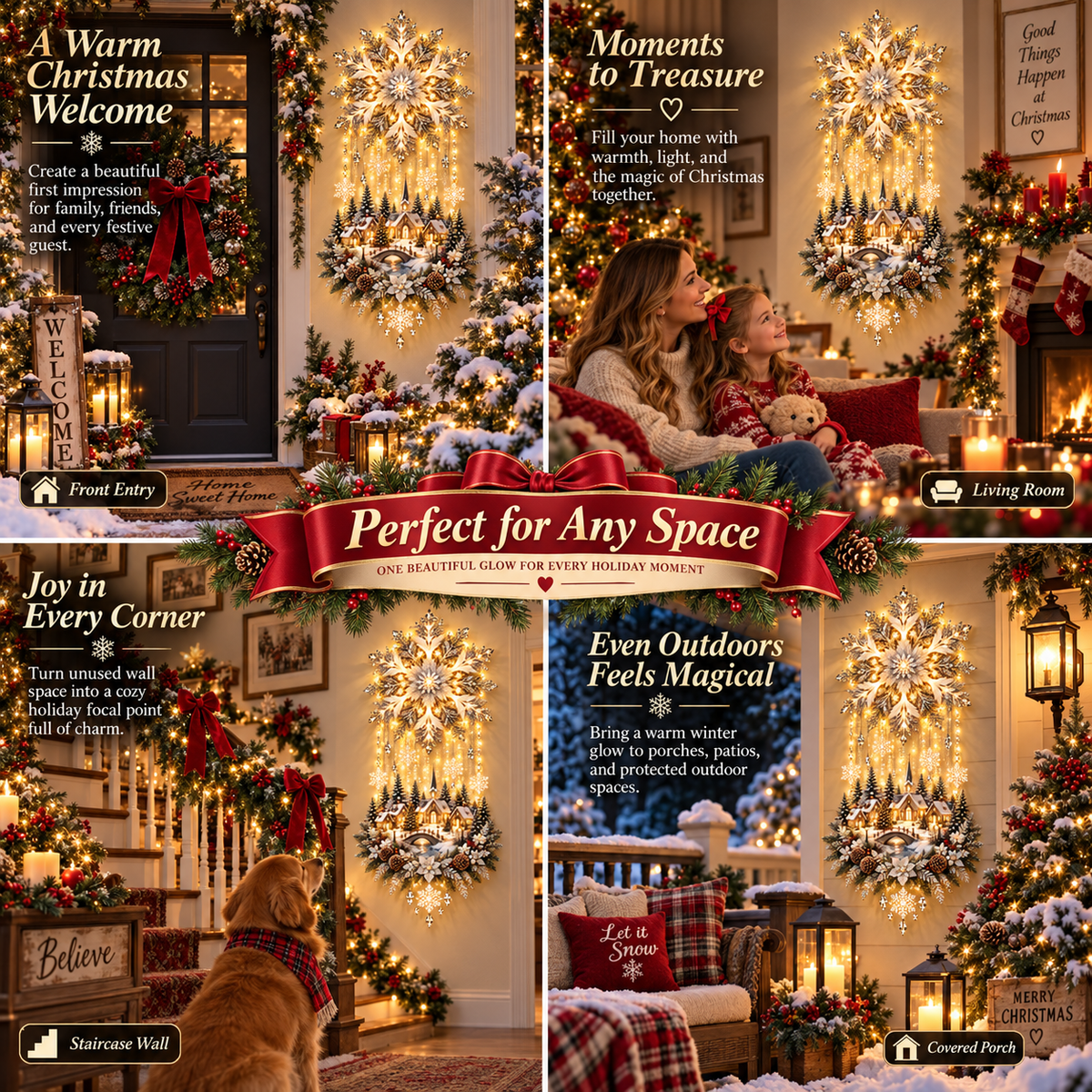 🎄Christmas Magic Glow Garden Light🎄– ⭐Light Up Your Holiday Wonderland