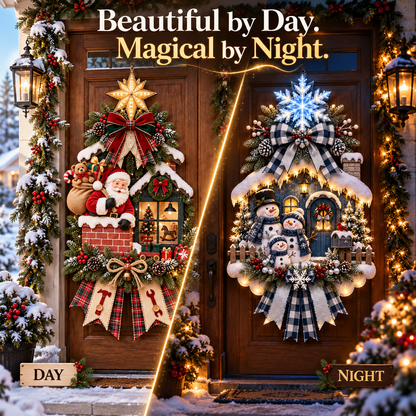 🔥Last Day 49% OFF✨ - Lighted Christmas Storybook Door Hanger