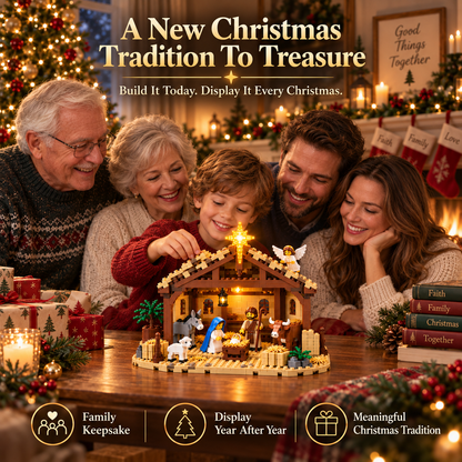 🔥Last Day 50% OFF-🌟The Nativity Story Building Block Set