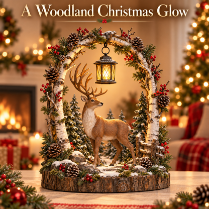 📢📢50% OFF !! ⏰ - Woodland Reindeer Lantern