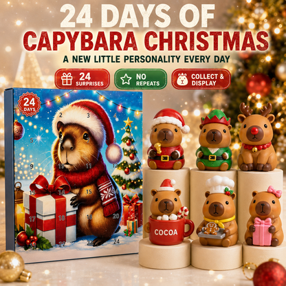 2026 Capibara Christmas Countdown Calendar