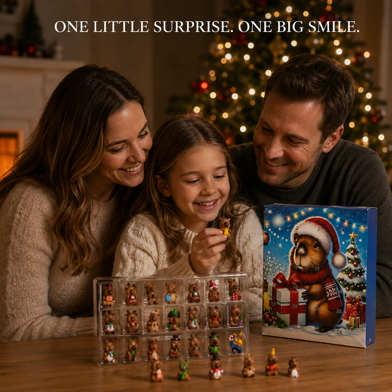 2026 Capibara Christmas Countdown Calendar