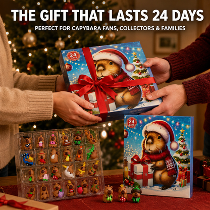 2026 Capibara Christmas Countdown Calendar