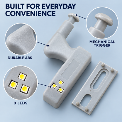 💡 Automatic Cabinet Hinge LED Lights – 9-Pack Door-Activated Cupboard Lights