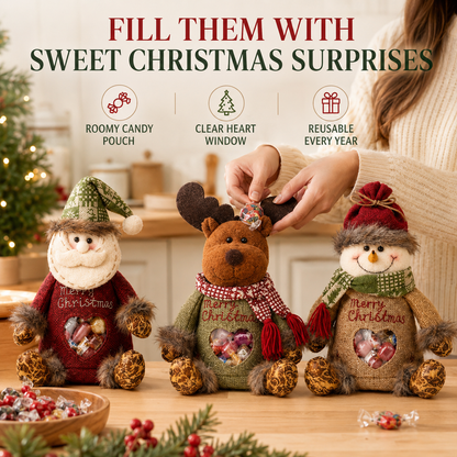 Christmas Character Candy Holder Gift Bag