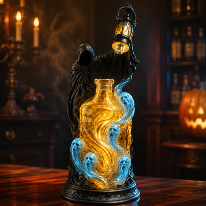 Grim Reaper Spirit Lantern™ Gothic Liquor Decanter