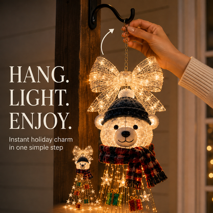 🎄Last day for 50% off🎄-Polar Bear Starfall Christmas Light