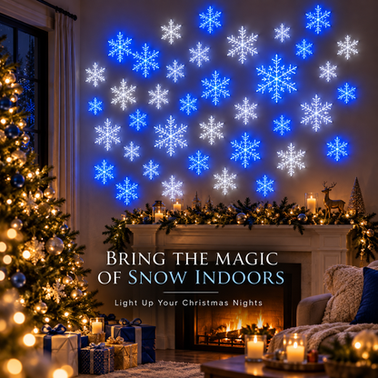 ❄️LED Snowflake Wall Decoration Set