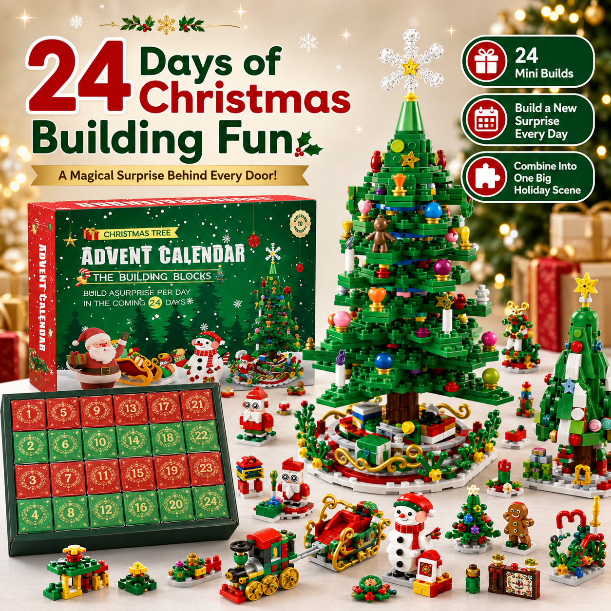 🔥LAST DAY 50% OFF - 🎁24-Day Advent Calendar