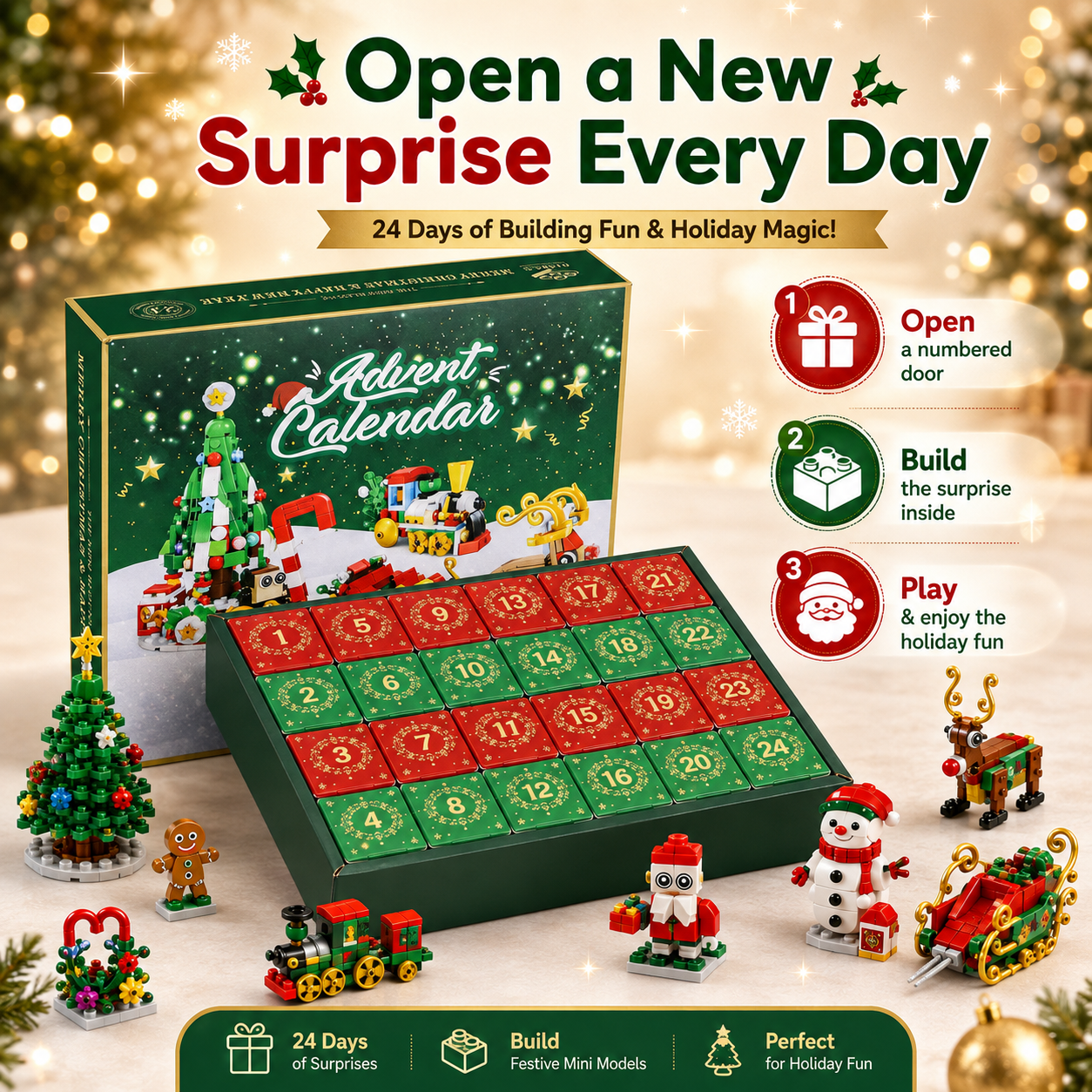 🔥LAST DAY 50% OFF - 🎁24-Day Advent Calendar