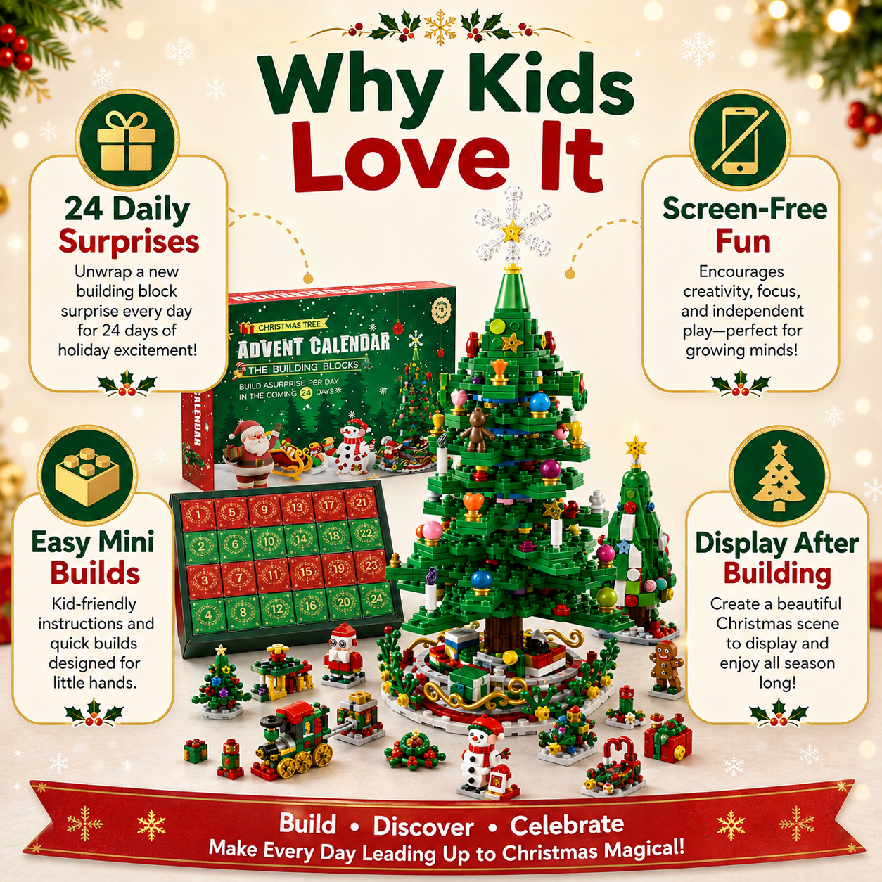 🔥LAST DAY 50% OFF - 🎁24-Day Advent Calendar