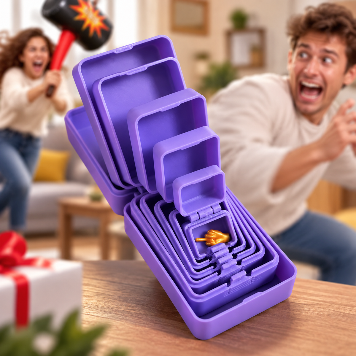 🎁 The Never-Ending Prank Gift Box™