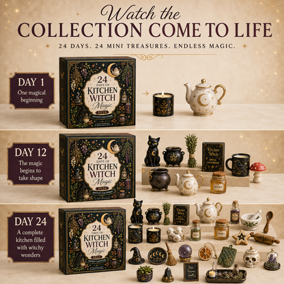 24 Days of Kitchen Witch Magic – Herbal Apothecary Advent Calendar