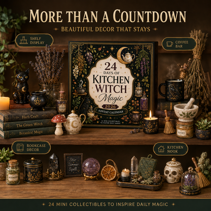24 Days of Kitchen Witch Magic – Herbal Apothecary Advent Calendar