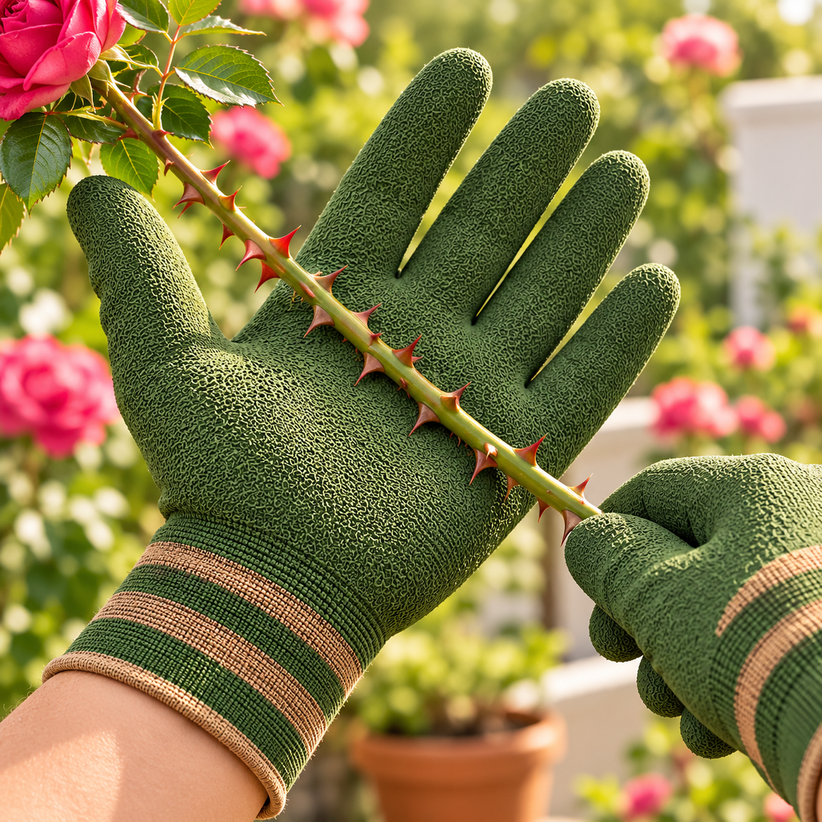 Puncture-Resistant & Waterproof Gardening Gloves