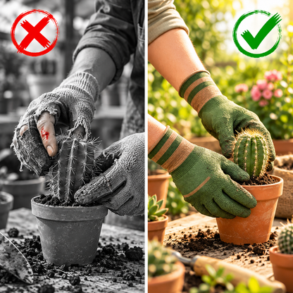 Puncture-Resistant & Waterproof Gardening Gloves
