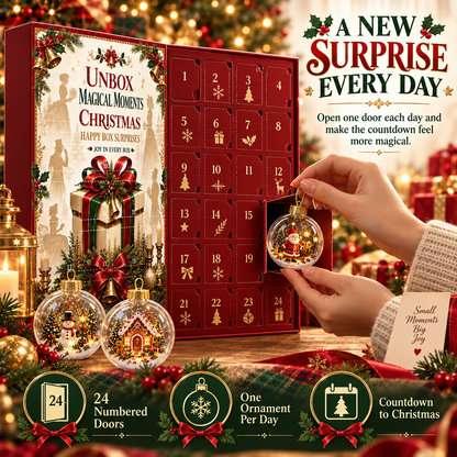 2026 Christmas Countdown Calendar Box