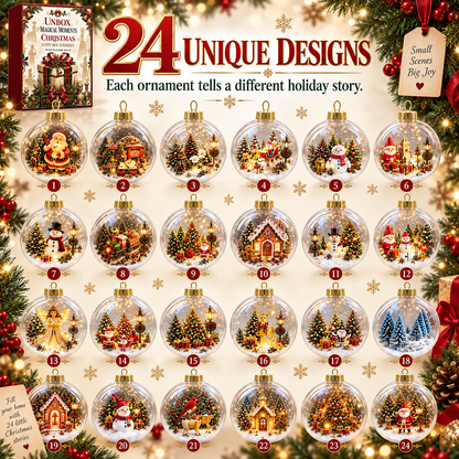 2026 Christmas Countdown Calendar Box
