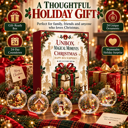2026 Christmas Countdown Calendar Box