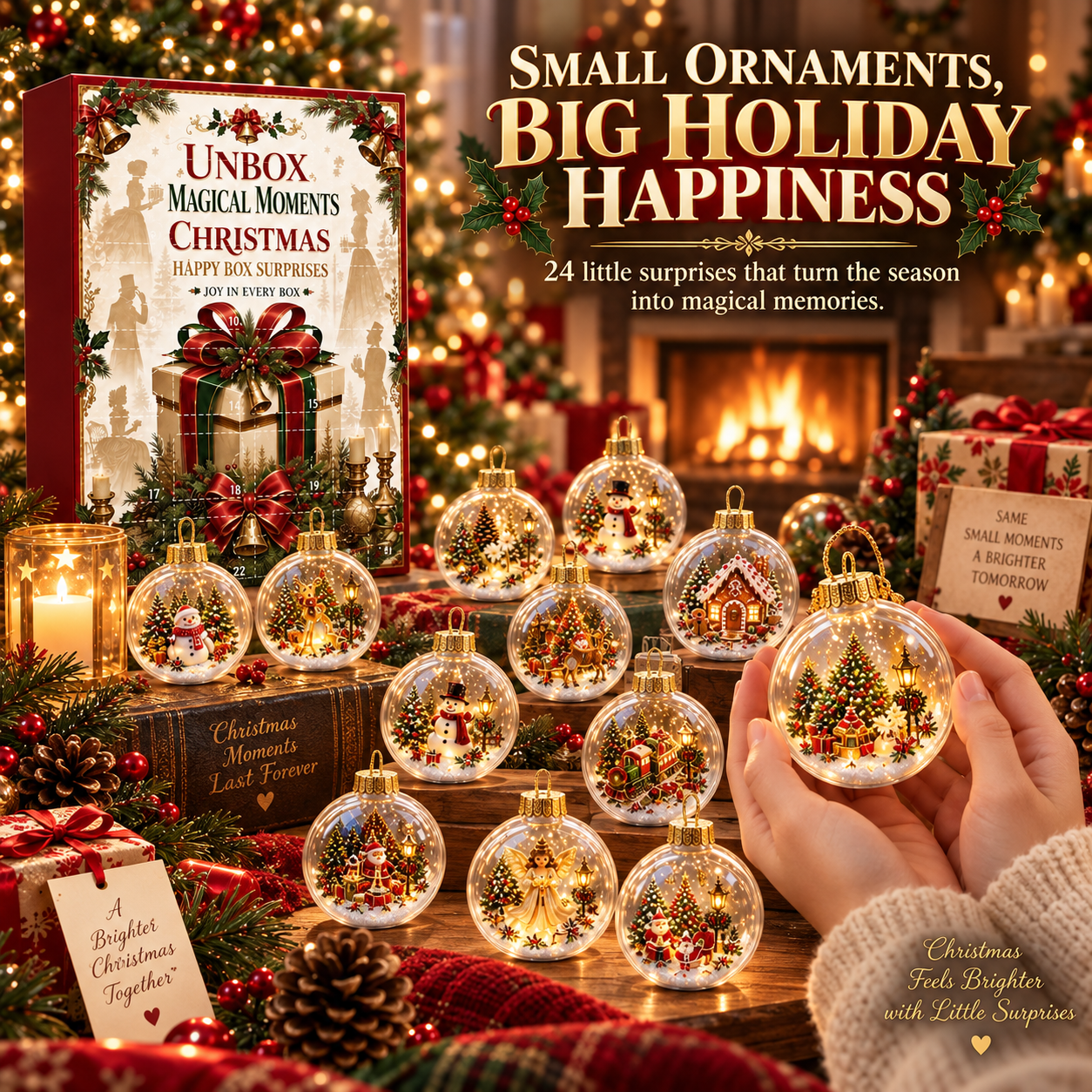 2026 Christmas Countdown Calendar Box