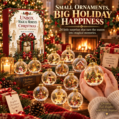 2026 Christmas Countdown Calendar Box