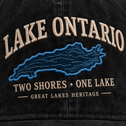 💙Lake Ontario Heritage Cap – Two Shores, One Lake