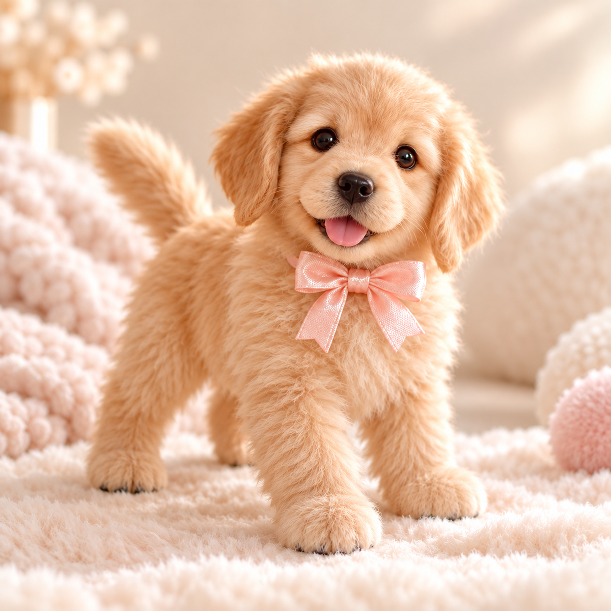 🎁Realistic Robotic Golden Retriever Puppy ✨ The Cutest Christmas Surprise
