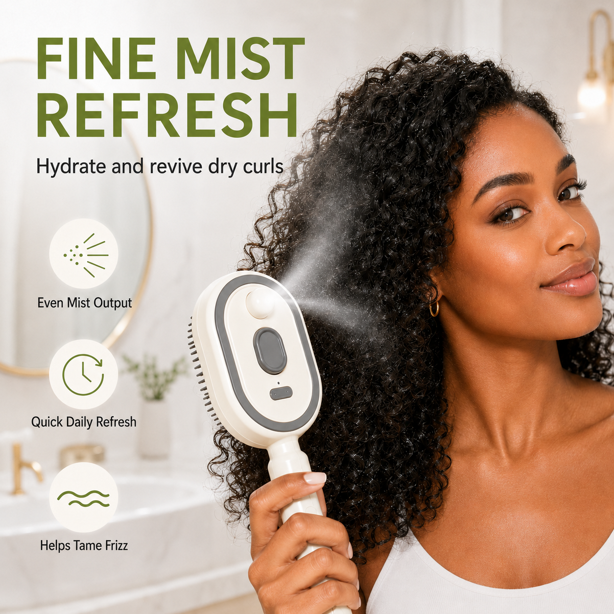 🔥Day Sale 50% OFF🔥Electric Spray Air Cushion Massage Comb