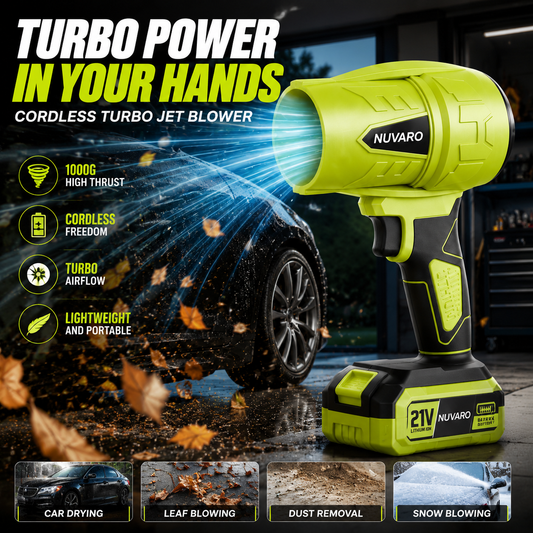 ⚡ Turbo Jet Blower – 1000G Cordless Air Duster