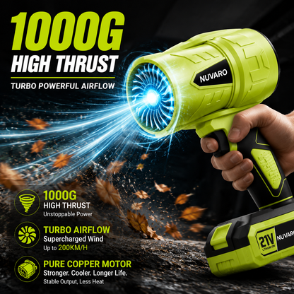 ⚡ Turbo Jet Blower – 1000G Cordless Air Duster