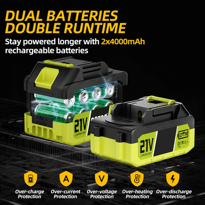 🔥Summer Sale🌳2-in-1 Mini Chainsaw – Cordless Electric Pruning Saw