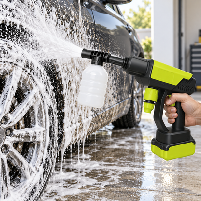 PowerJet Anywhere Cordless Pressure Washer Kit | Portable High Pressure Cleaning for Cars, Homes & Gardens