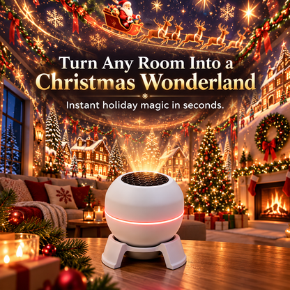 ⚡ Turn Any Room Into a Christmas Wonderland – Holiday Projection Night Light