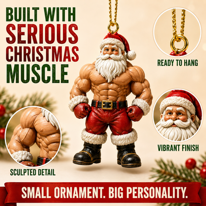 2026 Muscle Santa Christmas Countdown Calendar 🎅🎄
