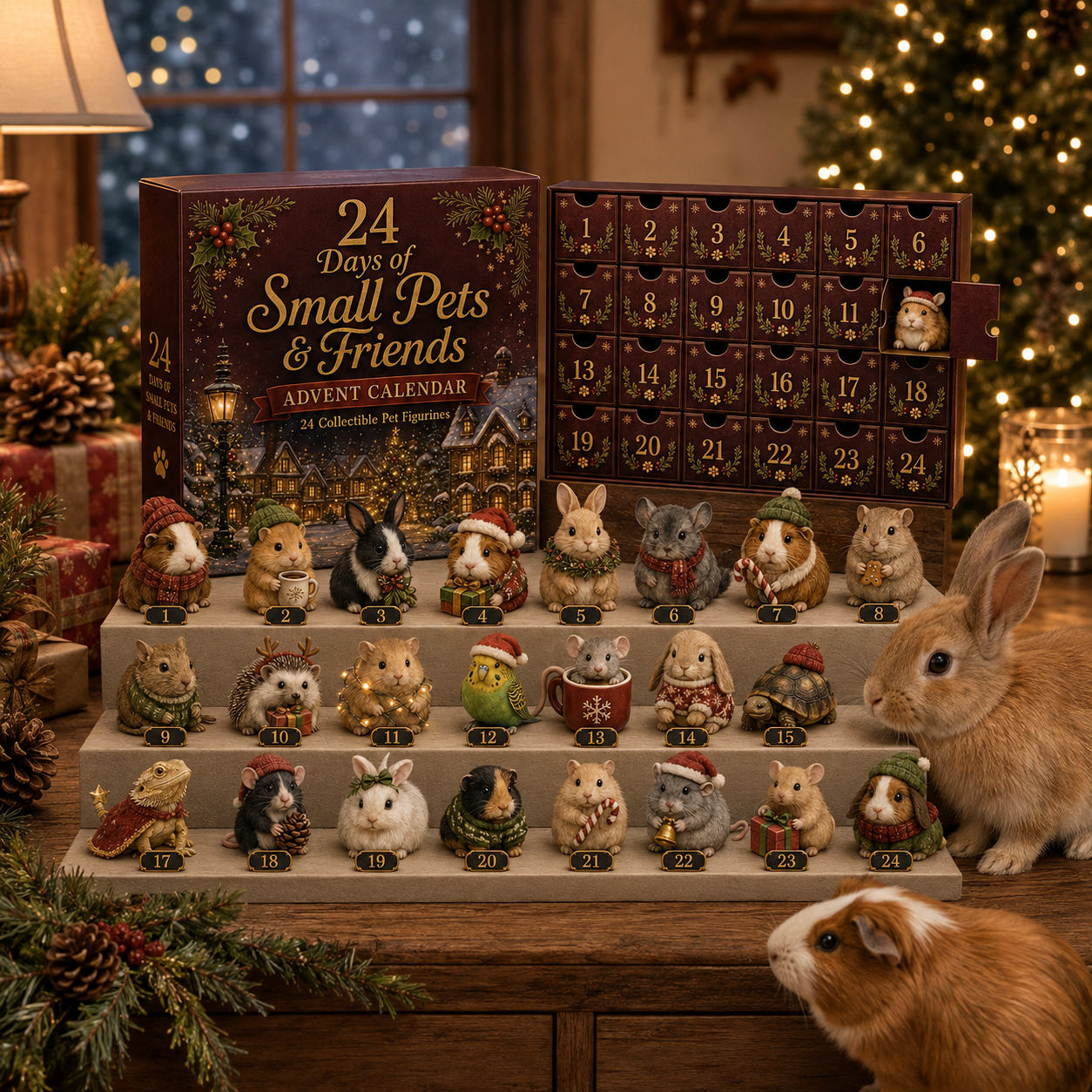 🐹 24 Days of Small Pets & Friends Advent Calendar
