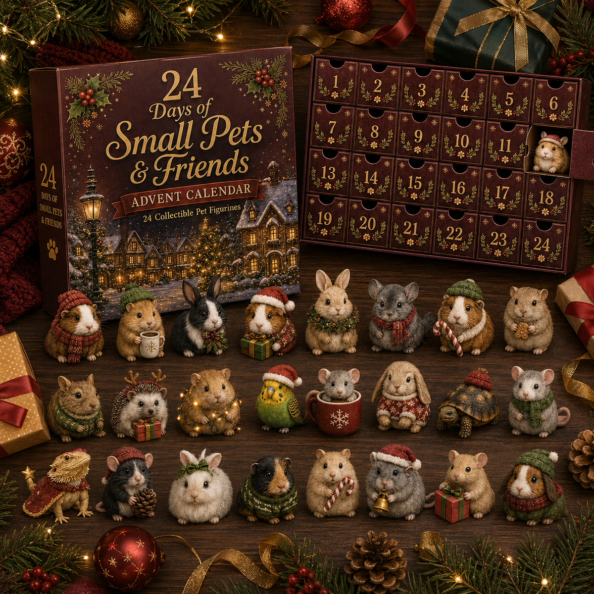 🐹 24 Days of Small Pets & Friends Advent Calendar