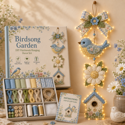 DIY Patchwork Hanging Decor Kit