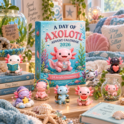 CHRISTMAS KICKOFF 49% OFF - A Day Of Axolotl Advent Calendar 2026