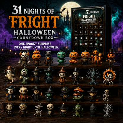 🎃 31 Nights of Fright Halloween Countdown Box