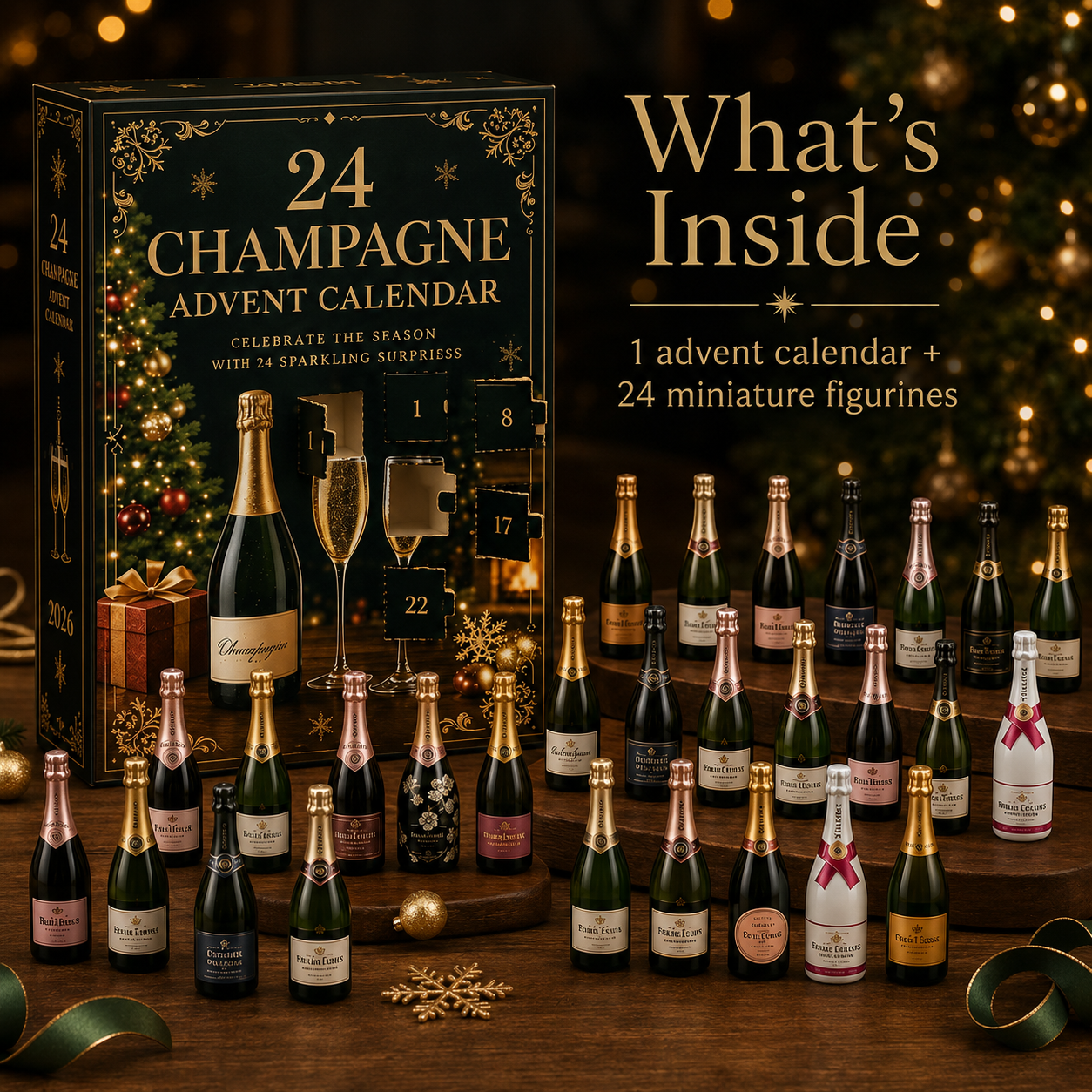🥂 24 Champagne Advent Calendar 2026 🎄