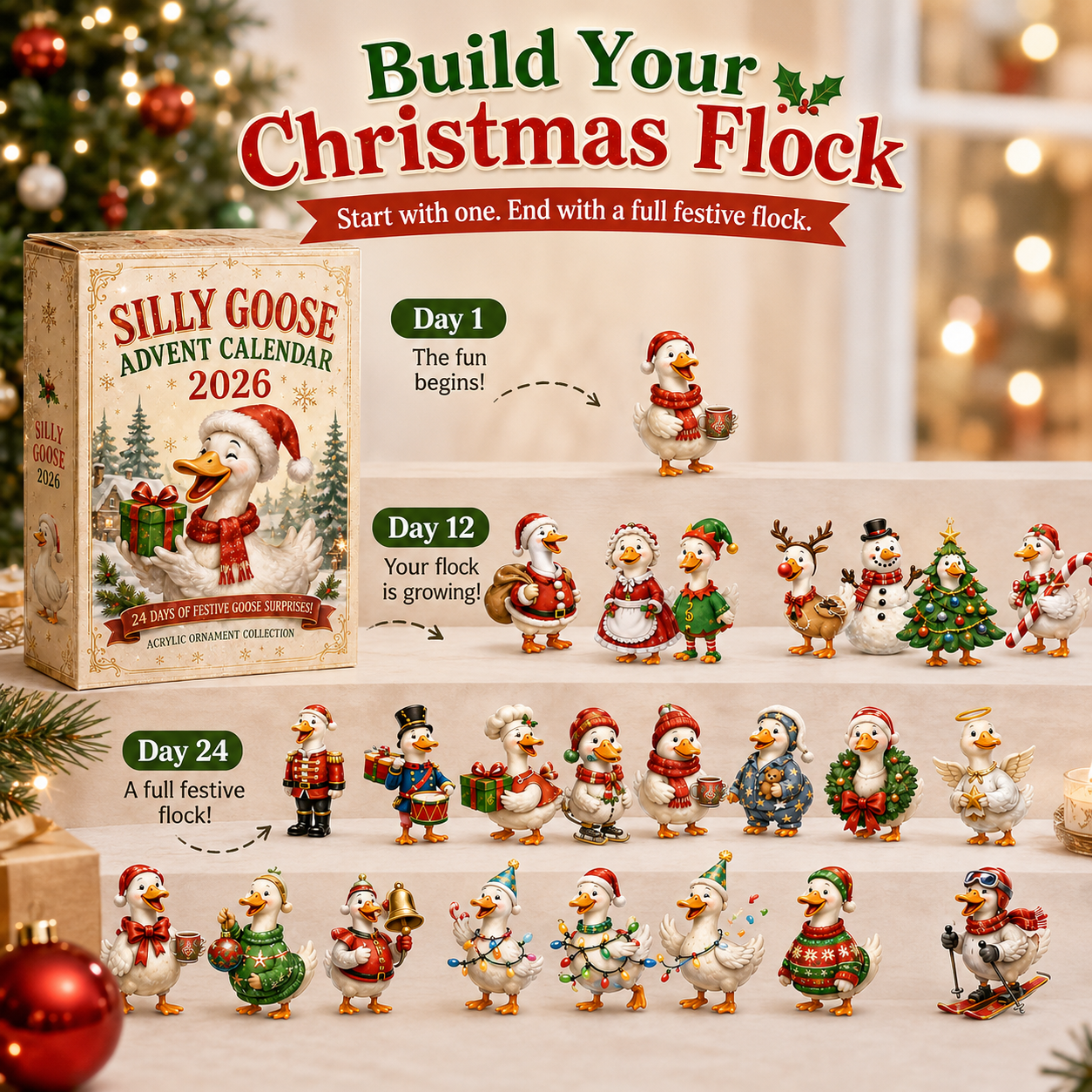 24 Days of Silly Goose Magic™ – Christmas Advent Calendar 2026