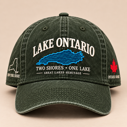 💙Lake Ontario Heritage Cap – Two Shores, One Lake