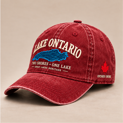 💙Lake Ontario Heritage Cap – Two Shores, One Lake