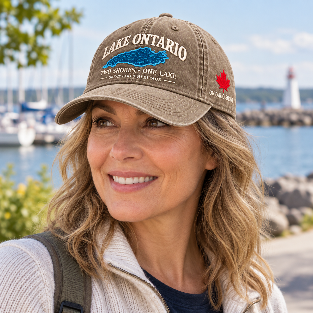 💙Lake Ontario Heritage Cap – Two Shores, One Lake