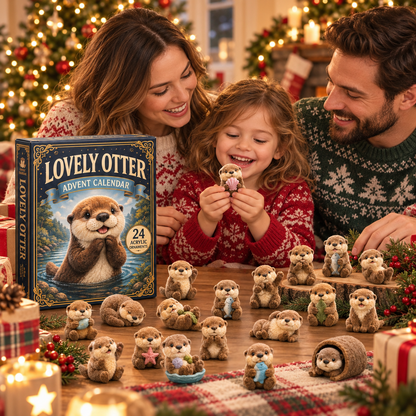 CHRISTMAS 40% OFF - 🦦Lovely Otter Advent Calendar 2026 - 24-Day Festive Countdown