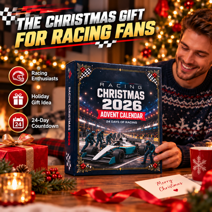 🏎️🎄 Racing to Christmas 2026 – 24-Day Motorsport Advent Calendar