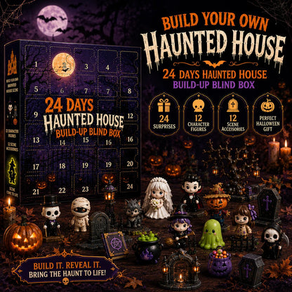 🔥🔥 Limited 50% OFF | Build Your Own Spooky Haunted House 👻 DIY Halloween Decor Kit for Endless Halloween Fun