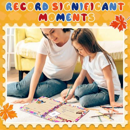 School Memory Book with 14 Keepsake Pockets