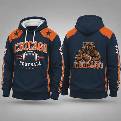 🏈Hot Sale 50% OFF-32 City Styles Vintage Football Hoodie – Classic American Sports Collection