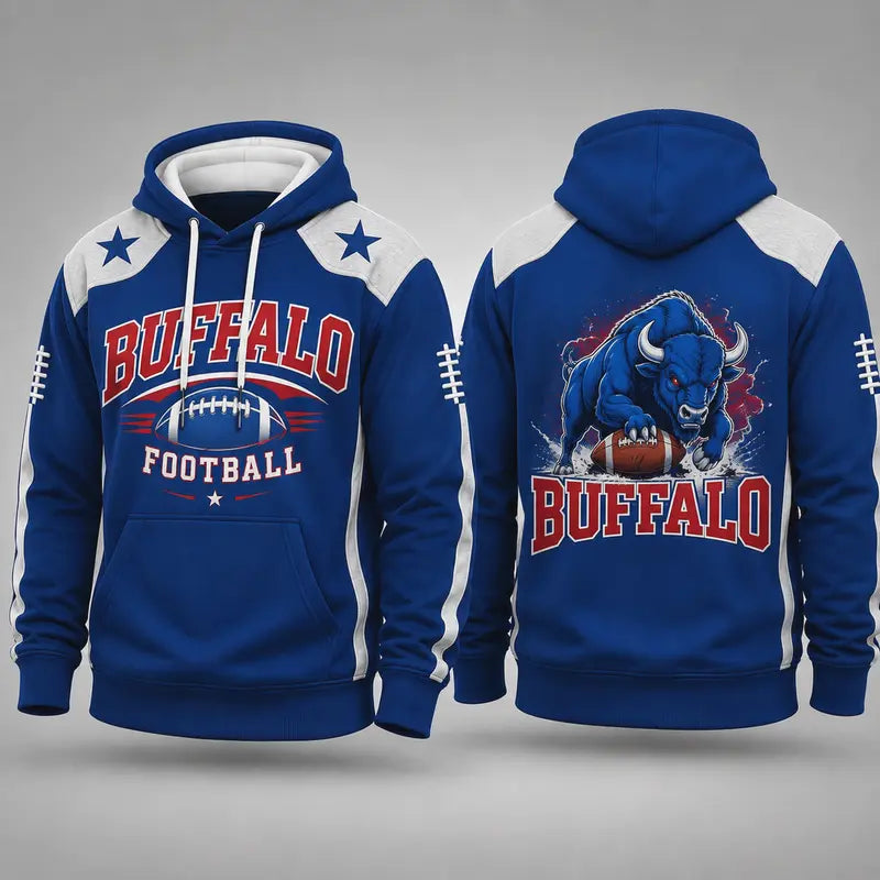🏈Hot Sale 50% OFF-32 City Styles Vintage Football Hoodie – Classic American Sports Collection